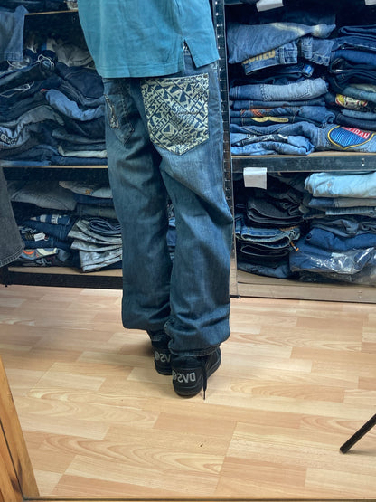 Karlkani baggy hiphop - Size S - vintage - ample - brodé - 1990s - 2000s - cybery2k - rare