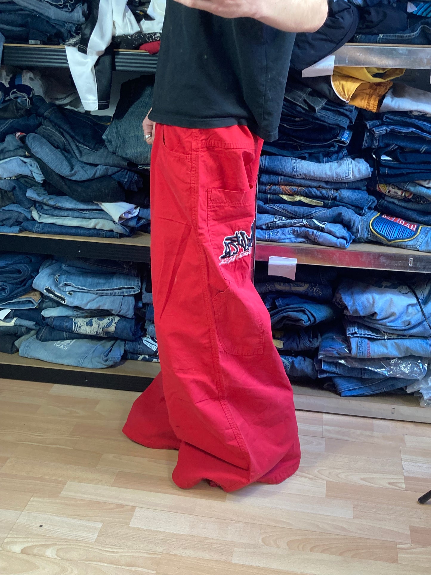 PicoWear baggy hiphop - Size 40 - vintage - ample - brodé - 1990s - 2000s - cybery2k - rare