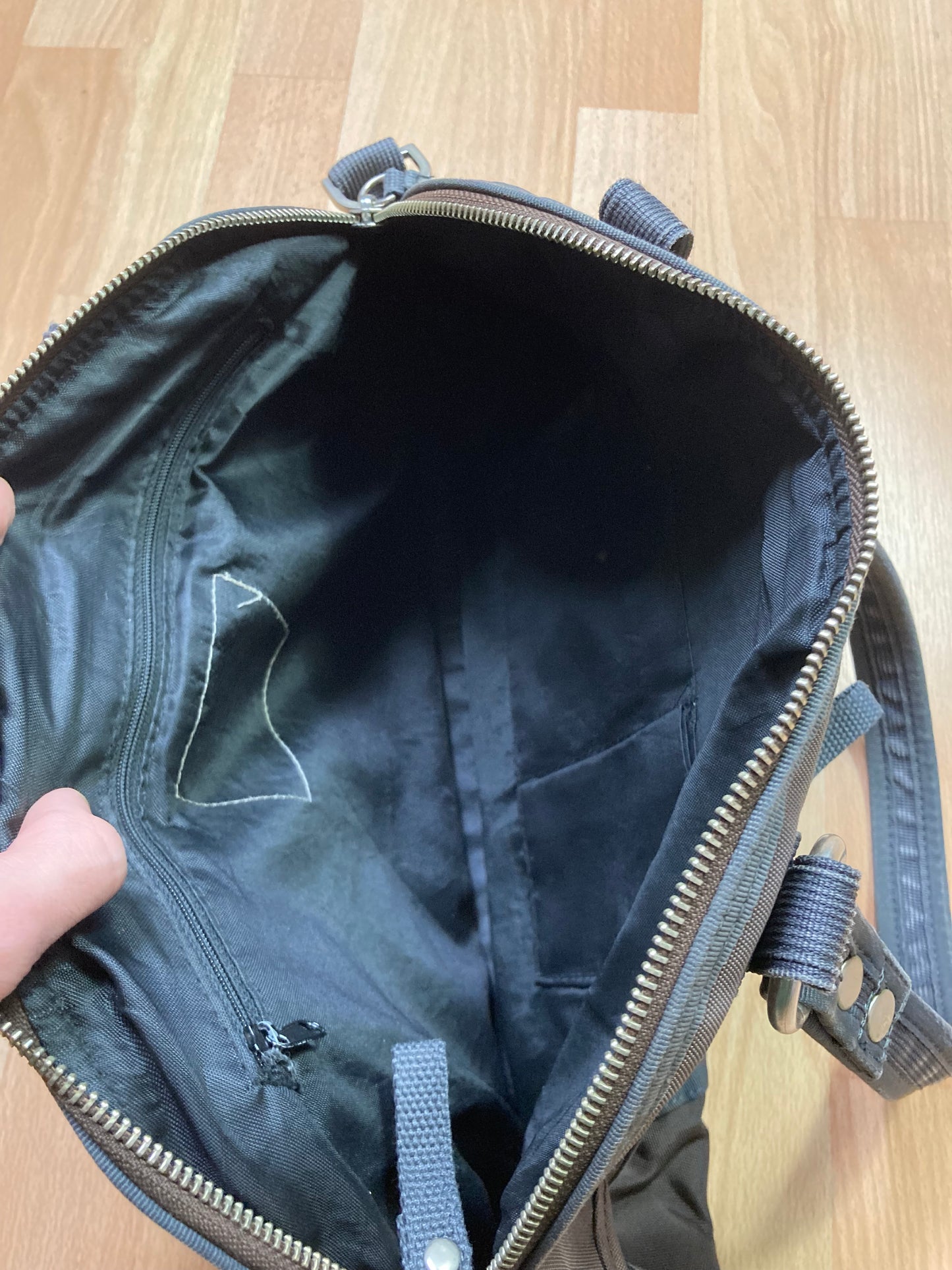 George gina & Lucy Bag - vintage - ample - brodé - 1990s - 2000s - cybery2k - rare