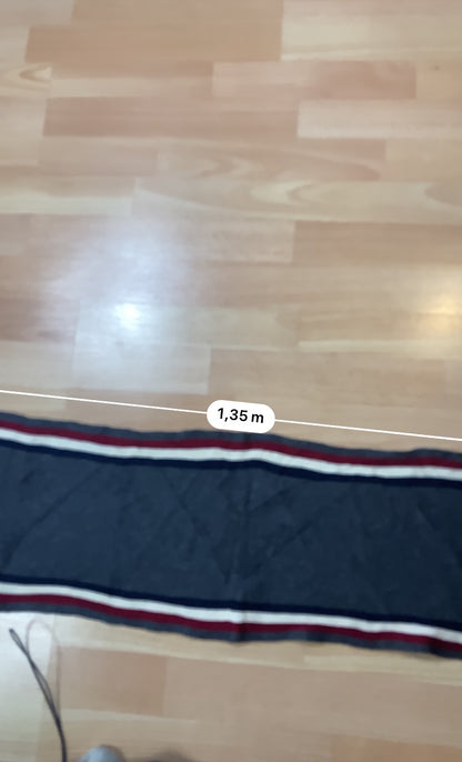 Aston Martin Scarf - vintage - ample - brodé - 1990s - 2000s - cybery2k - rare