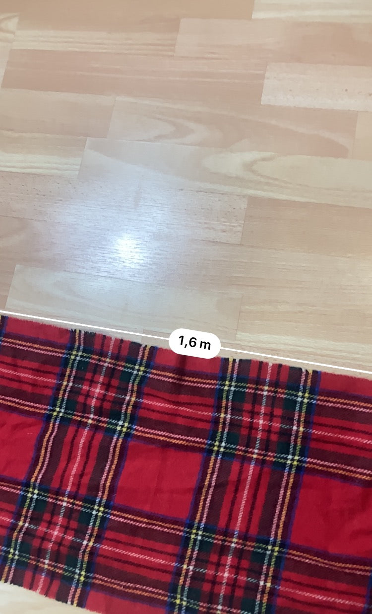 Scarf - vintage - ample - brodé - 1990s - 2000s - cybery2k - rare