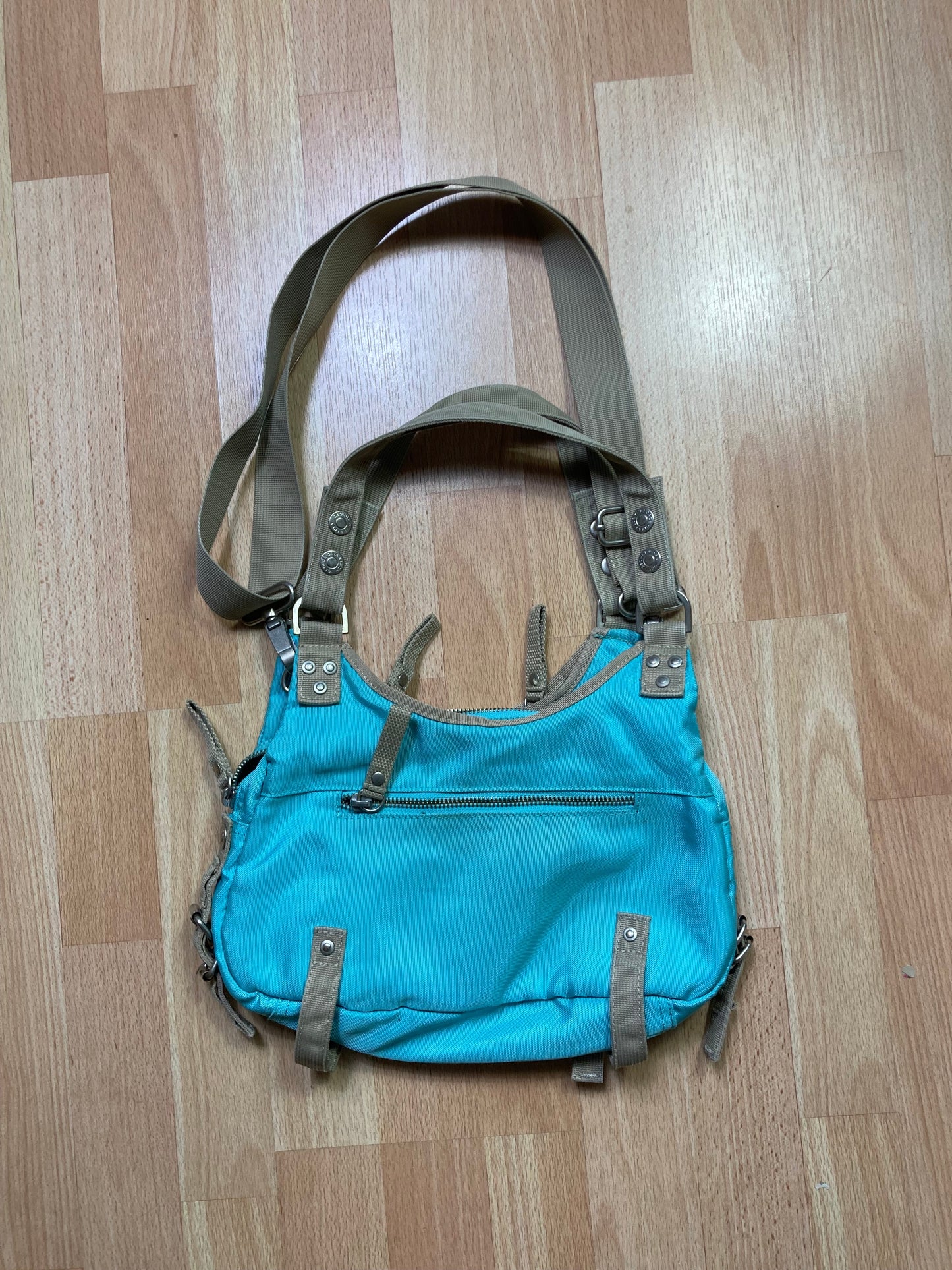 George gina & Lucy Bag - vintage - ample - brodé - 1990s - 2000s - cybery2k - rare