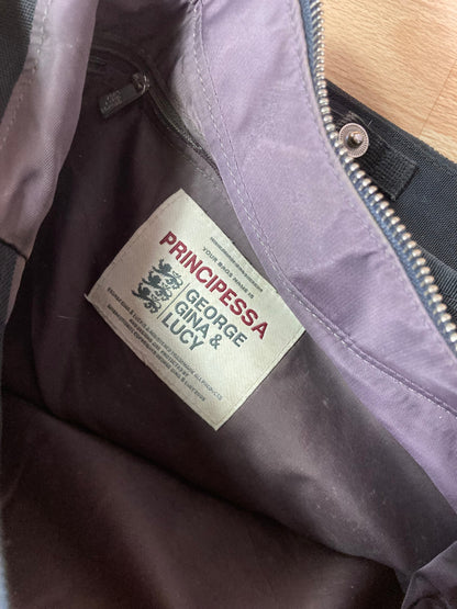 George gina & Lucy Bag - vintage - ample - brodé - 1990s - 2000s - cybery2k - rare