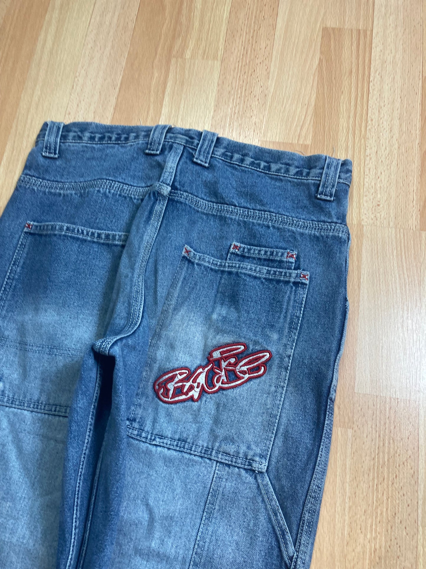 WYX baggy hiphop - Size M - vintage - ample - brodé - 1990s - 2000s - cybery2k - rare