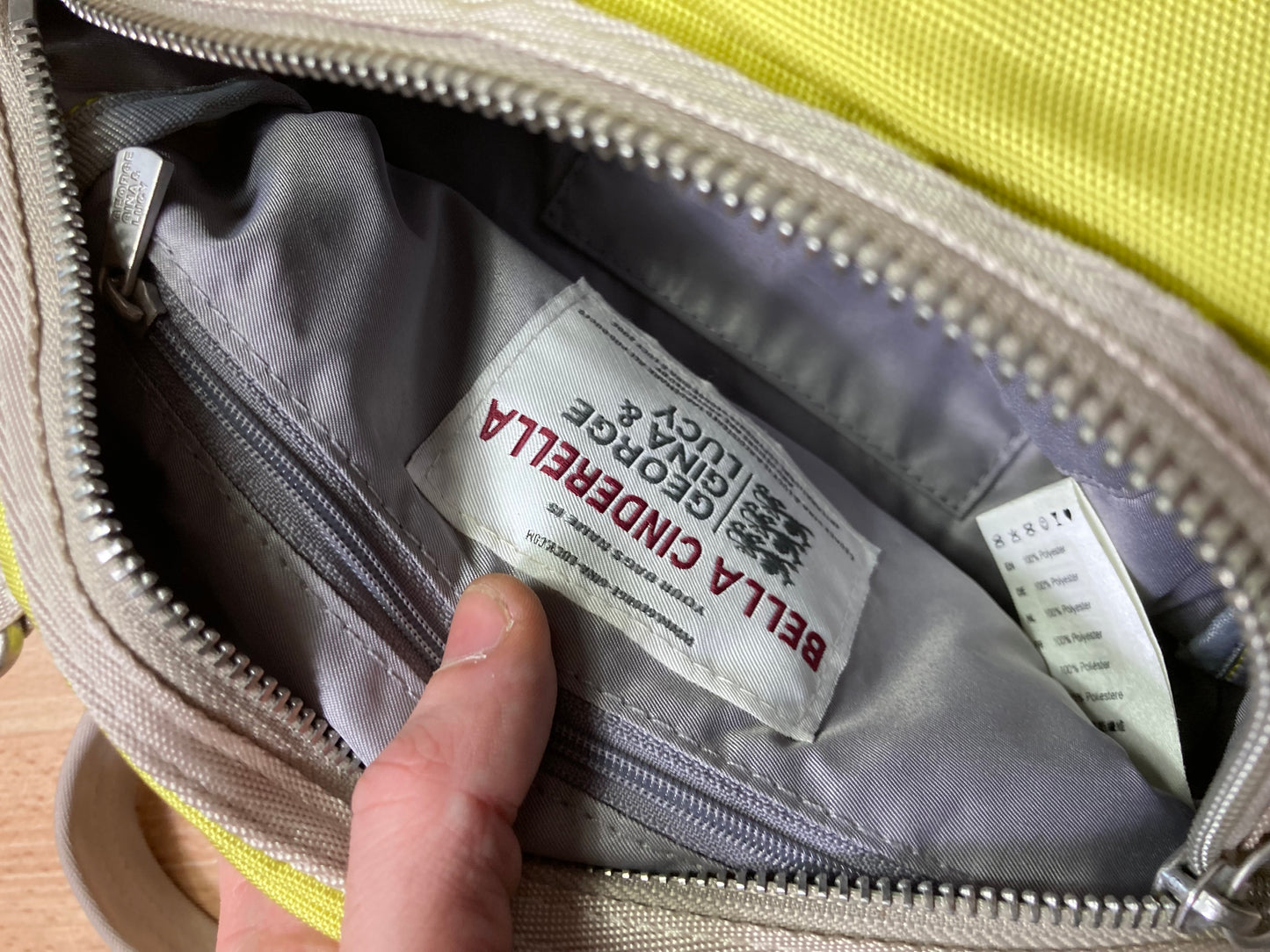 George gina & Lucy Bag - vintage - ample - brodé - 1990s - 2000s - cybery2k - rare