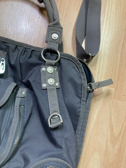 George gina & Lucy Bag - vintage - ample - brodé - 1990s - 2000s - cybery2k - rare