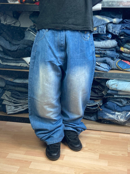 Rawblue baggy hiphop - Size XL - vintage - ample - brodé - 1990s - 2000s - cybery2k - rare Bigshopstyle