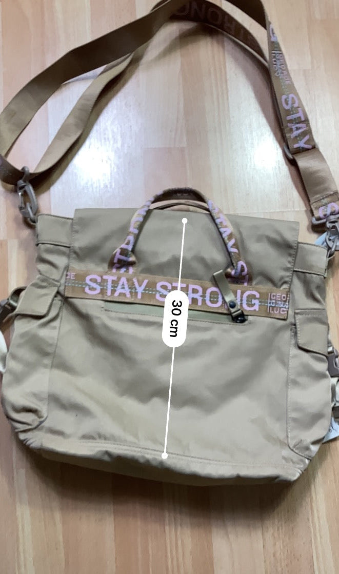 George gina & Lucy Bag - vintage - ample - brodé - 1990s - 2000s - cybery2k - rare