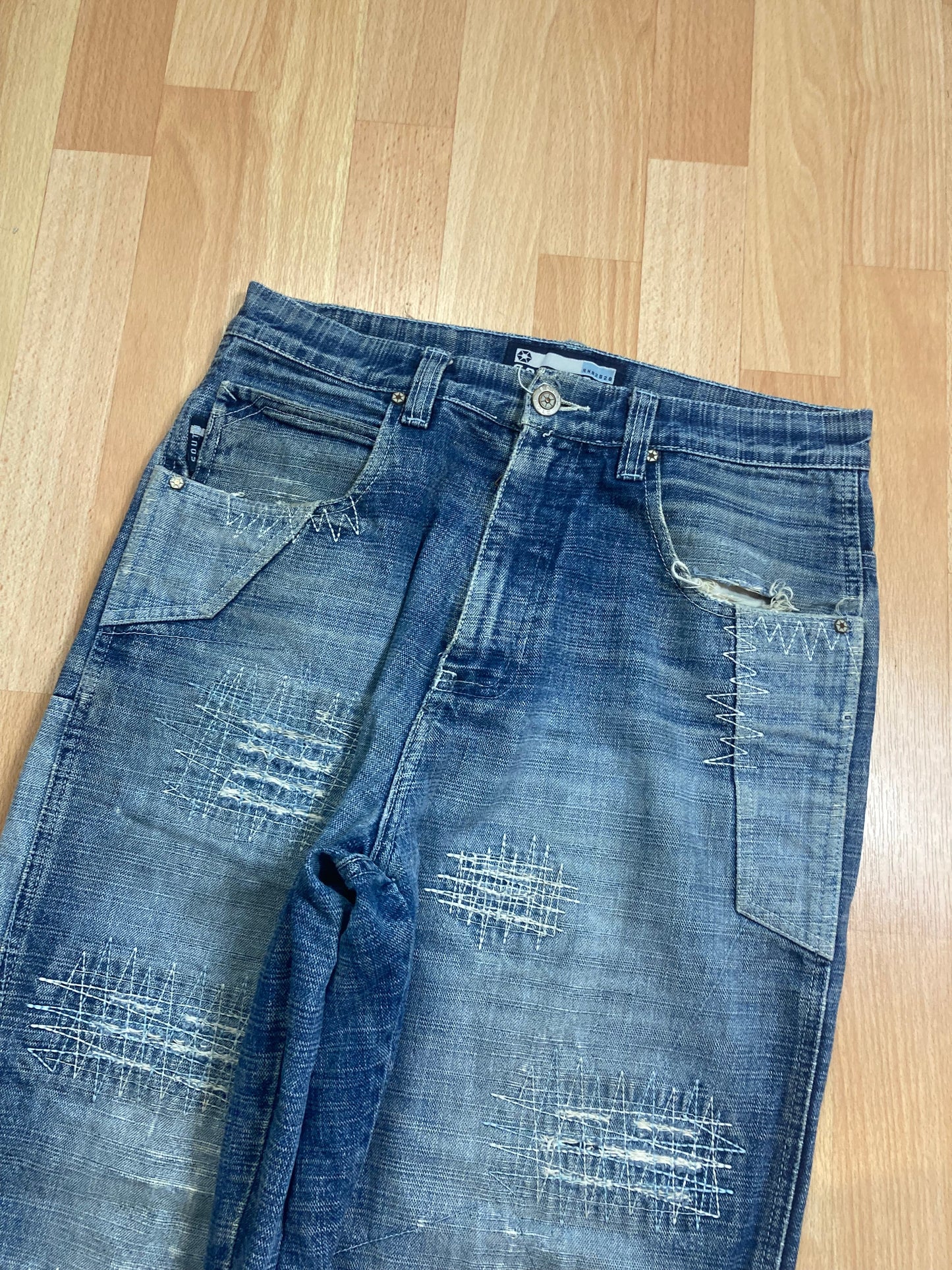 Souhtpole baggy hiphop - Size - vintage - ample - brodé - 1990s - 2000s - cybery2k - rare