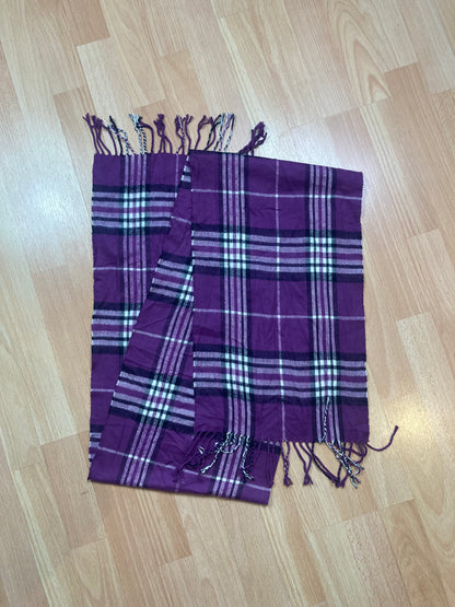 Scarf - vintage - ample - brodé - 1990s - 2000s - cybery2k - rare