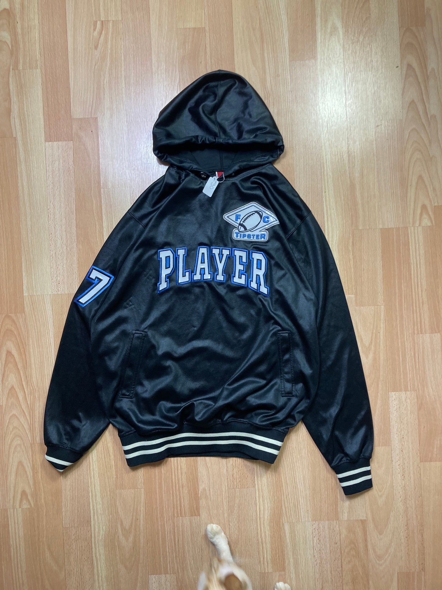 Tipster hoodie hiphop - Size - vintage - ample - brodé - 1990s - 2000s - cybery2k - rare