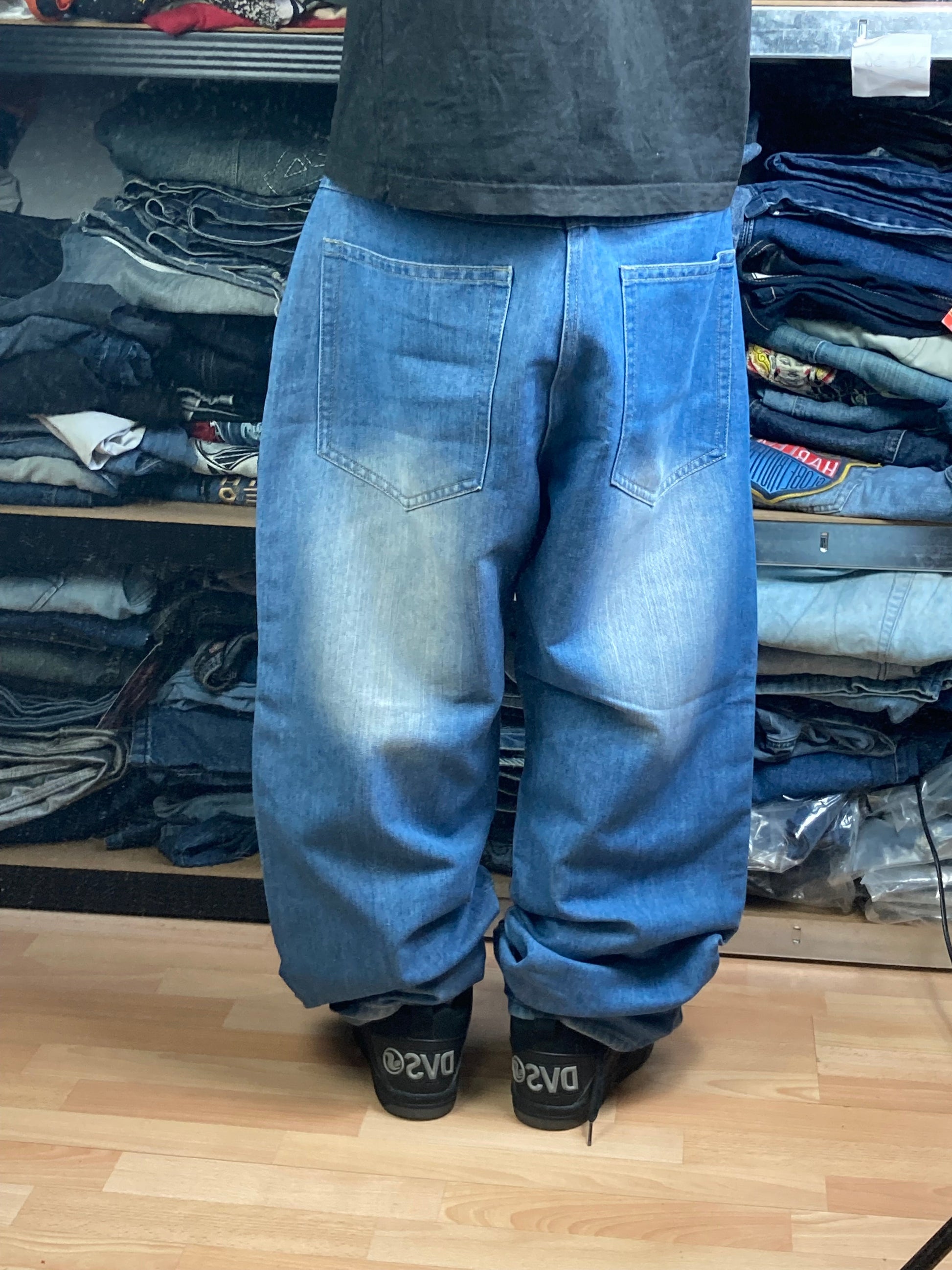 Rawblue baggy hiphop - Size XL - vintage - ample - brodé - 1990s - 2000s - cybery2k - rare Bigshopstyle