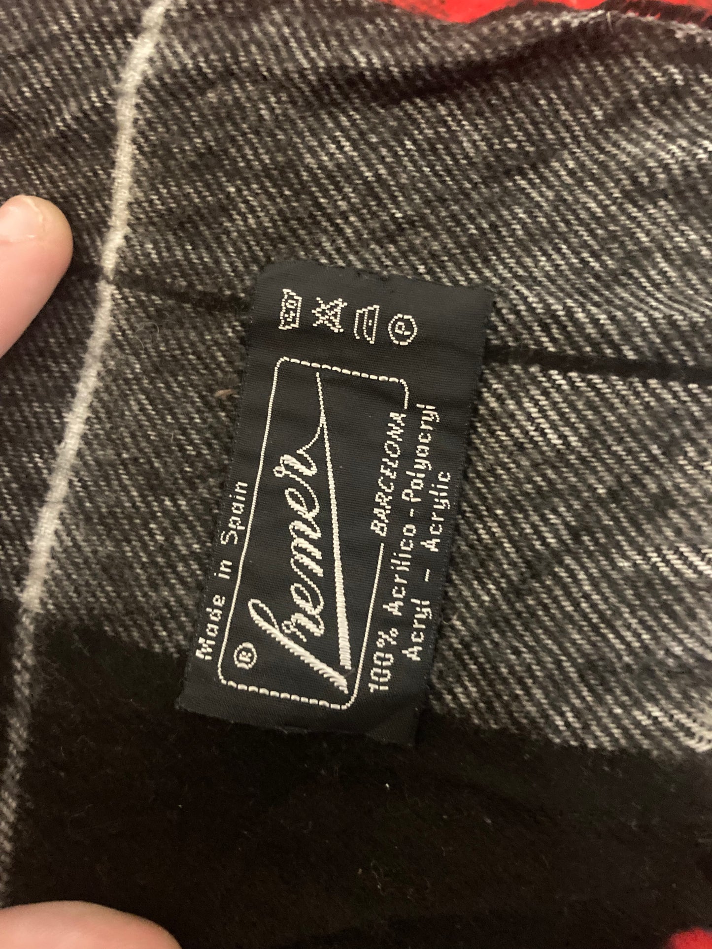 Scarf - vintage - ample - brodé - 1990s - 2000s - cybery2k - rare