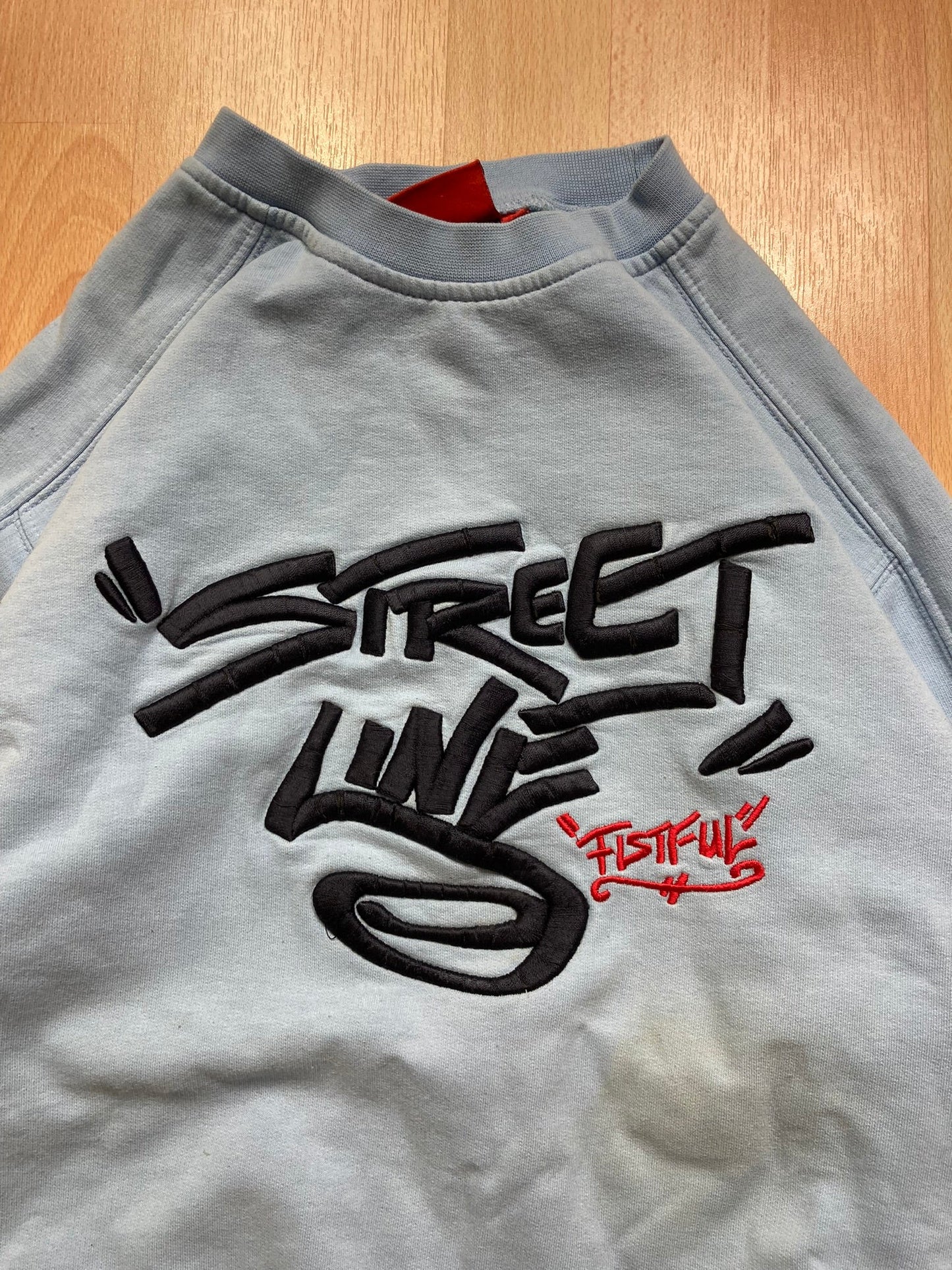 Crewneck Streetwear hiphop - Size M - vintage - ample - brodé - 1990s - 2000s - cybery2k - rare