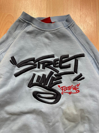 Crewneck Streetwear hiphop - Size M - vintage - ample - brodé - 1990s - 2000s - cybery2k - rare