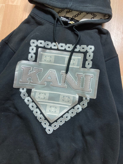Hoodie Karlkani hiphop - Size  L - vintage - ample - brodé - 1990s - 2000s - cybery2k - rare
