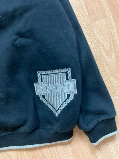 Hoodie Karlkani hiphop - Size  L - vintage - ample - brodé - 1990s - 2000s - cybery2k - rare