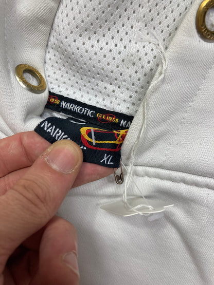 Hoodie Narkotic hiphop - Size XL - vintage - ample - brodé - 1990s - 2000s - cybery2k - rare