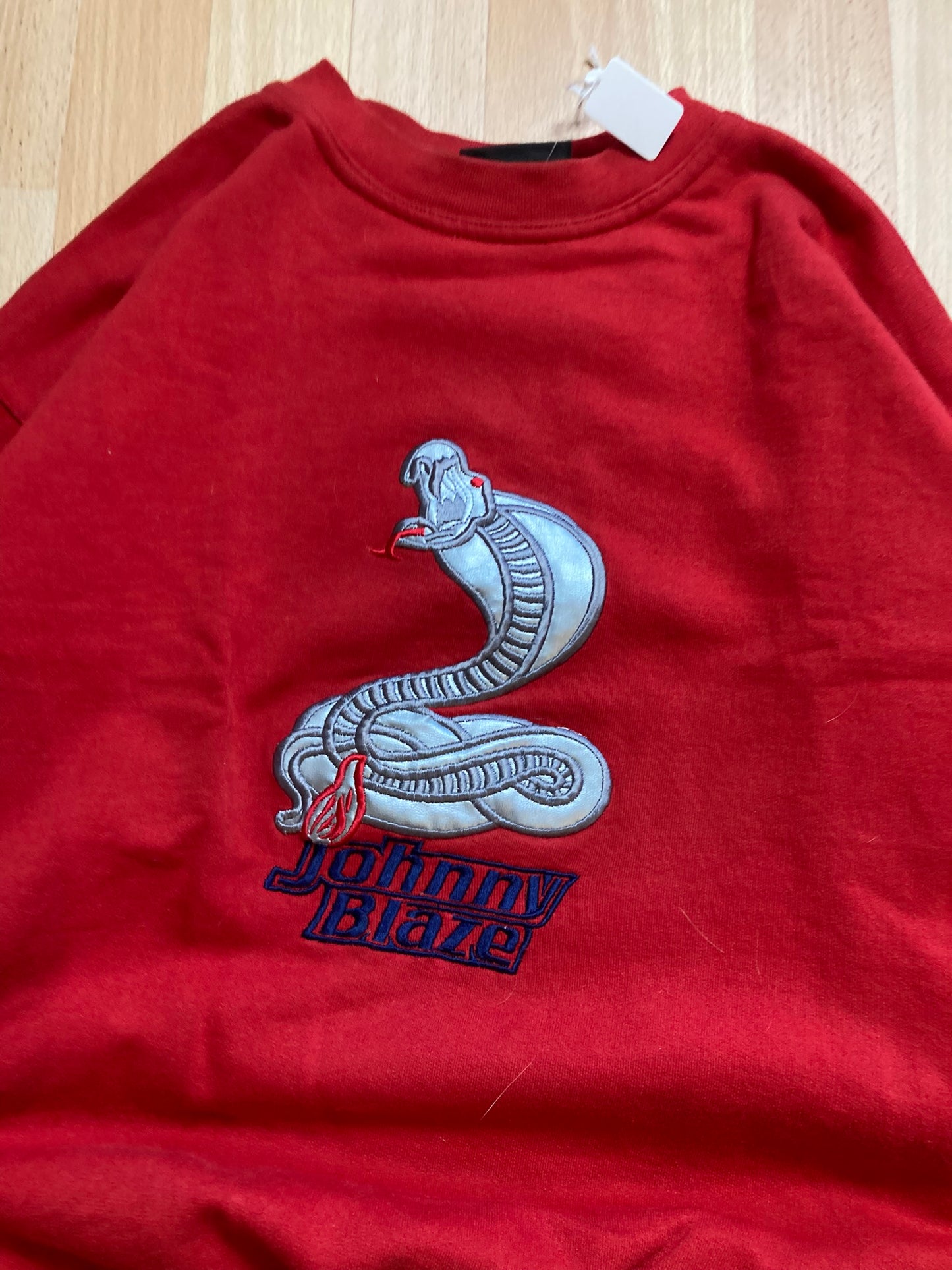 Crewneck JohnyBlaze hiphop - Size  M - vintage - ample - brodé - 1990s - 2000s - cybery2k - rare