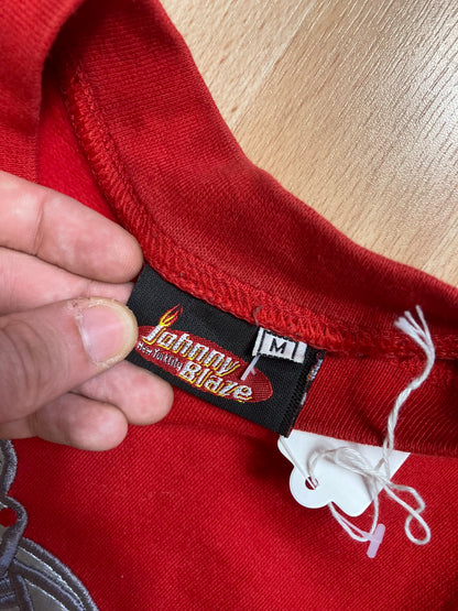 Crewneck JohnyBlaze hiphop - Size  M - vintage - ample - brodé - 1990s - 2000s - cybery2k - rare