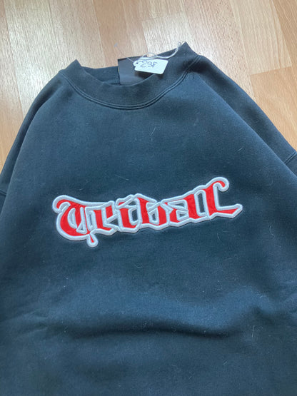 Crewneck TribalGear hiphop - Size S - vintage - ample - brodé - 1990s - 2000s - cybery2k - rare