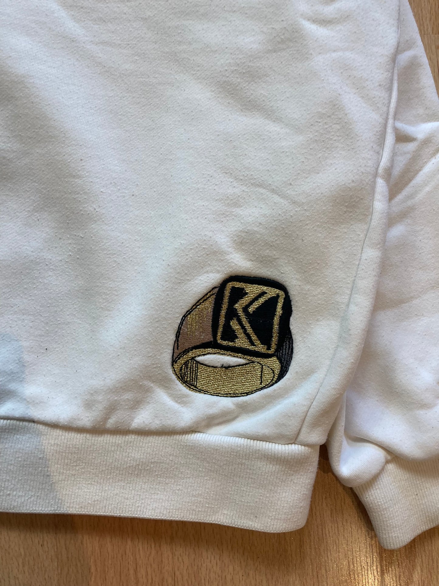 Hoodie Zip Karlkani hiphop - Size L - vintage - ample - brodé - 1990s - 2000s - cybery2k - rare