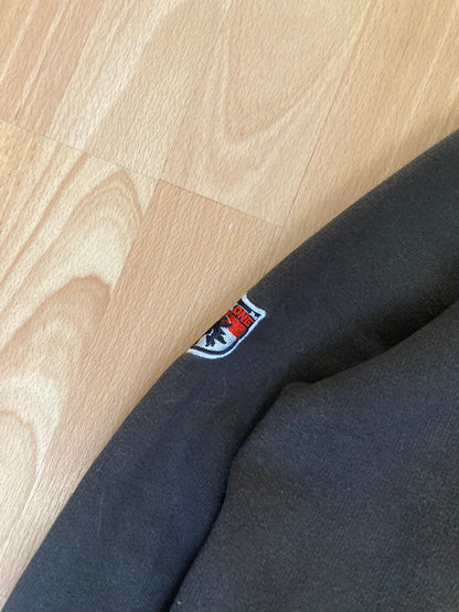 Crewneck BLK1 hiphop - Size M - vintage - ample - brodé - 1990s - 2000s - cybery2k - rare