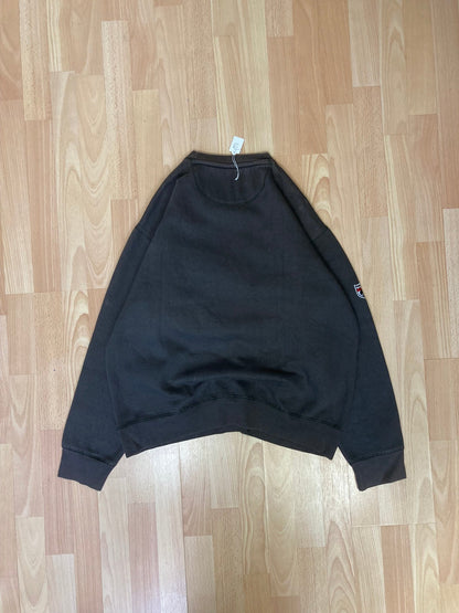 Crewneck BLK1 hiphop - Size M - vintage - ample - brodé - 1990s - 2000s - cybery2k - rare