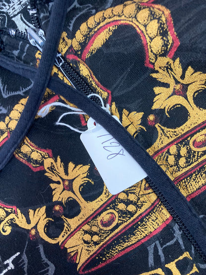 Hoodie zip MinutMirth hiphop - Size M - vintage - ample - brodé - 1990s - 2000s - cybery2k - rare