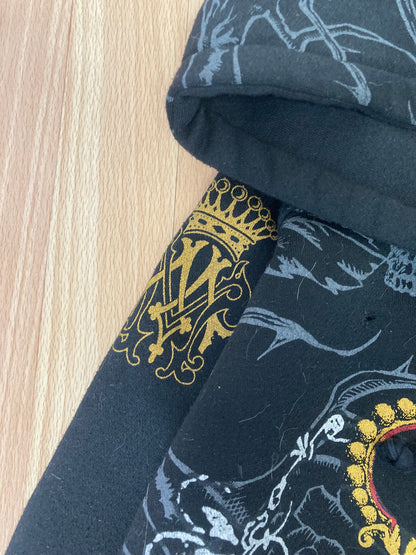 Hoodie zip MinutMirth hiphop - Size M - vintage - ample - brodé - 1990s - 2000s - cybery2k - rare