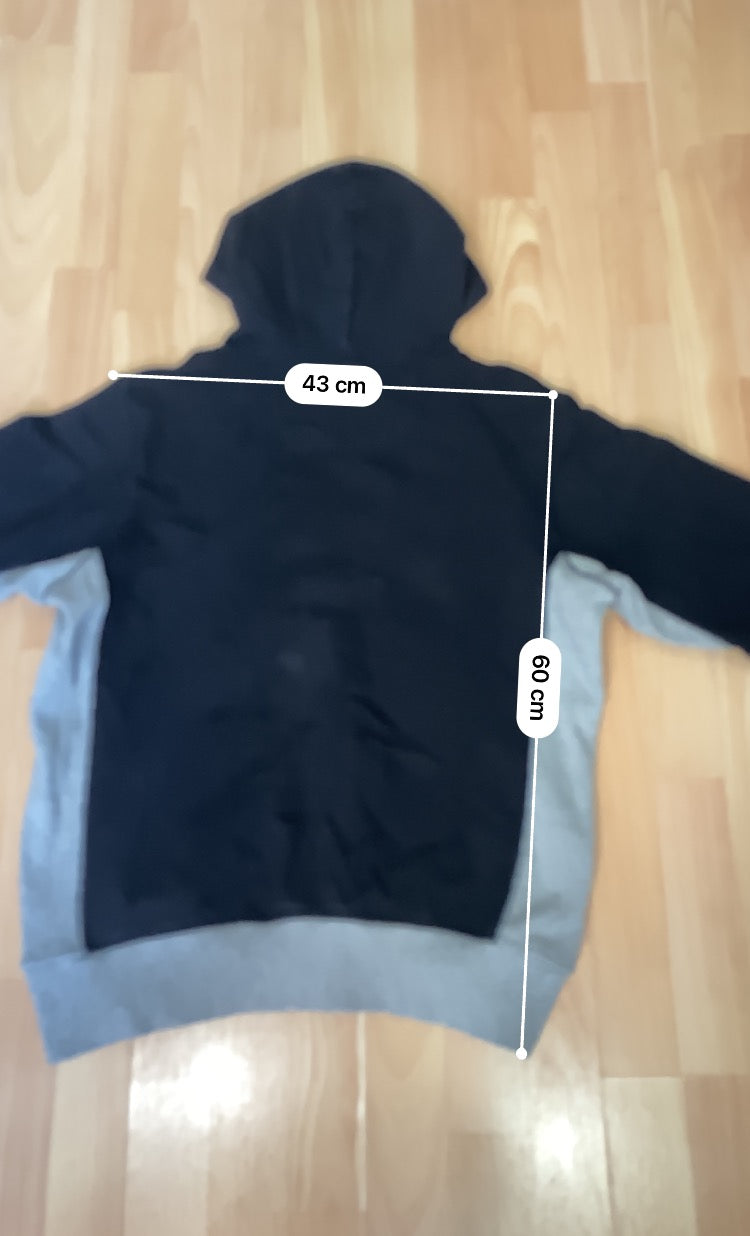 Hoodie Broke hiphop - Size M - vintage - ample - brodé - 1990s - 2000s - cybery2k - rare