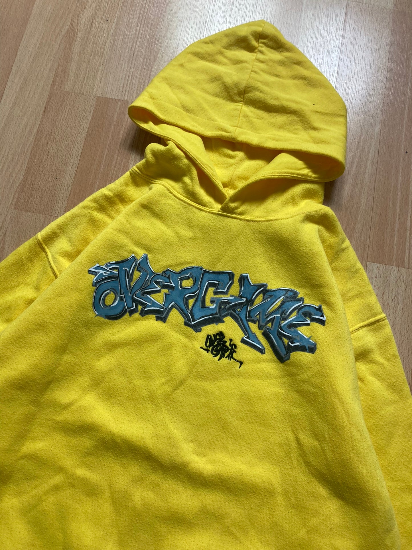 Hoodie Overgame hiphop - Size S - vintage - ample - brodé - 1990s - 2000s - cybery2k - rare