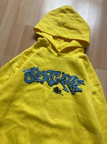 Hoodie Overgame hiphop - Size S - vintage - ample - brodé - 1990s - 2000s - cybery2k - rare