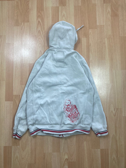 Hoodi zip EckoUNLTD hiphop - Size L - vintage - ample - brodé - 1990s - 2000s - cybery2k - rare