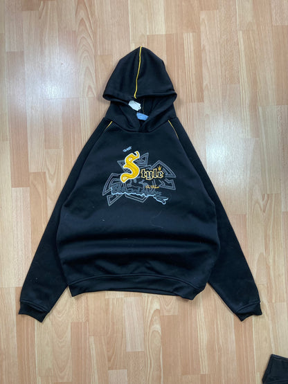 Hoodie Spotgang hiphop - Size M  - vintage - ample - brodé - 1990s - 2000s - cybery2k - rare