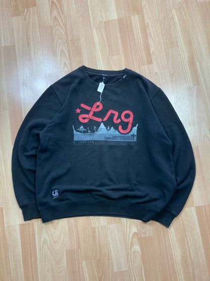Crewneck LRG hiphop - Size L - vintage - ample - brodé - 1990s - 2000s - cybery2k - rare