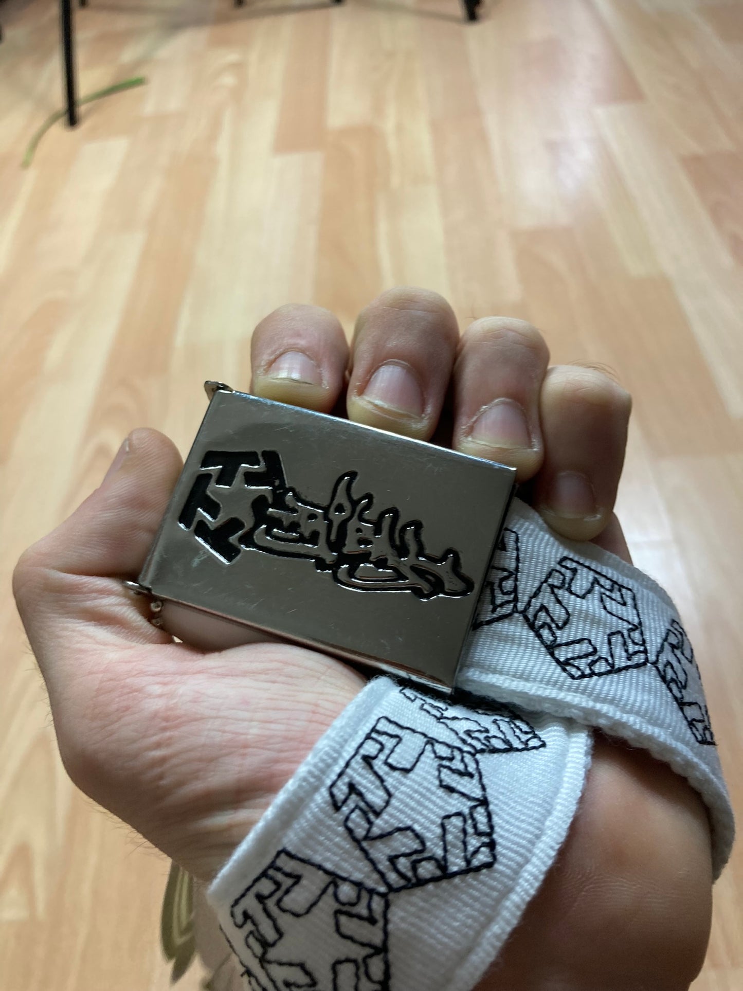 TribalGear Belt - vintage - ample - brodé - 1990s - 2000s - cybery2k - rare