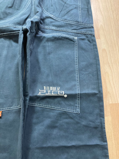 PicoWear baggy hiphop - Size 48 - vintage - ample - brodé - 1990s - 2000s - cybery2k - rare