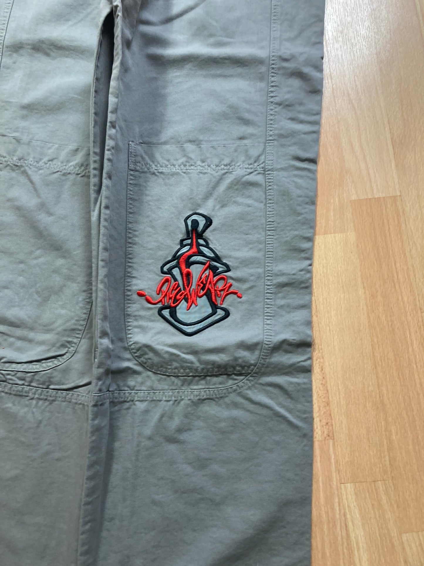 PicoWear baggy hiphop - Size 40-42-44-46-48 - vintage - ample - brodé - 1990s - 2000s - cybery2k - rare