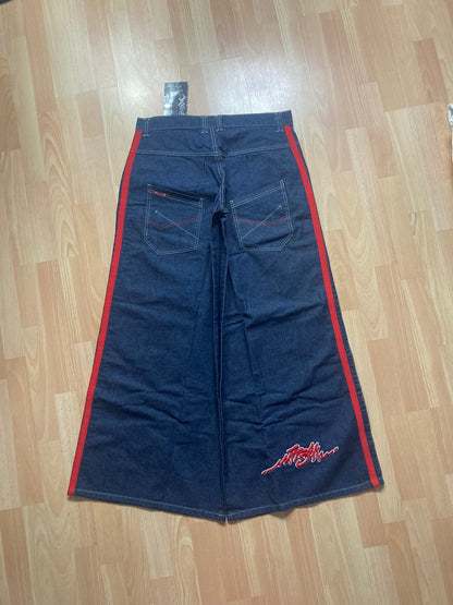 PicoWear baggy hiphop - Size 46 - vintage - ample - brodé - 1990s - 2000s - cybery2k - rare