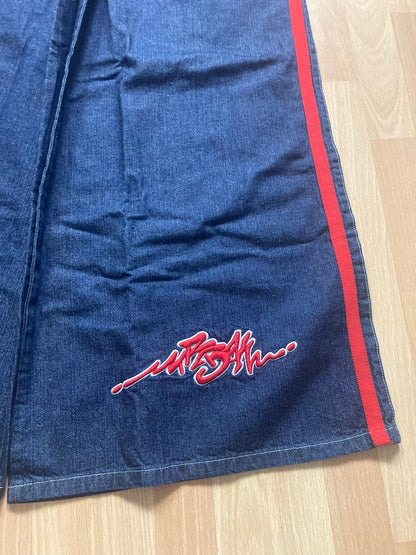 PicoWear baggy hiphop - Size 46 - vintage - ample - brodé - 1990s - 2000s - cybery2k - rare