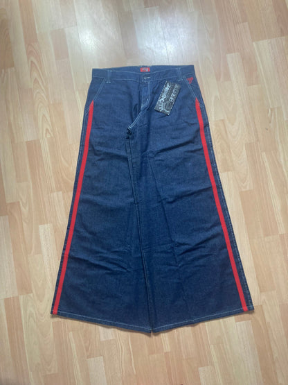 PicoWear baggy hiphop - Size 46 - vintage - ample - brodé - 1990s - 2000s - cybery2k - rare