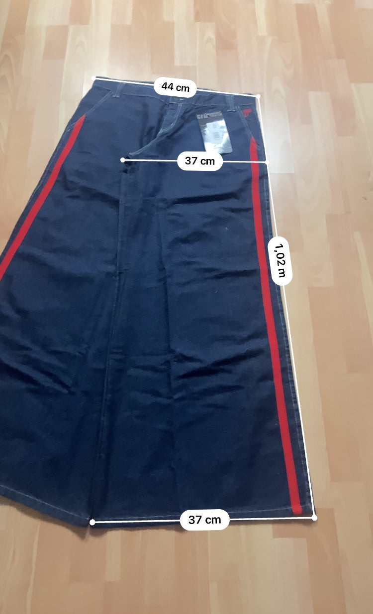 PicoWear baggy hiphop - Size 46 - vintage - ample - brodé - 1990s - 2000s - cybery2k - rare