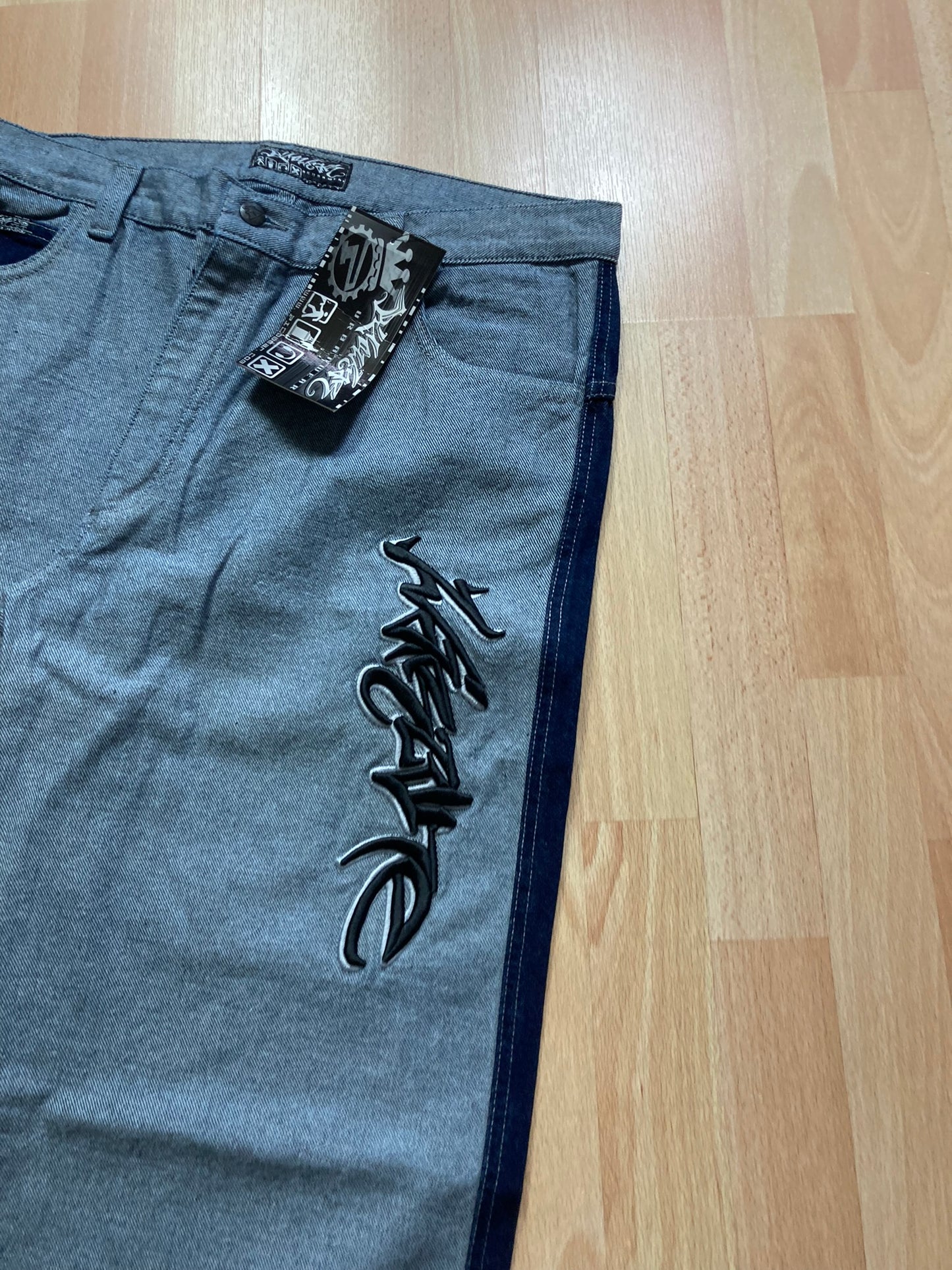 PicoWear baggy hiphop - Size 48 - vintage - ample - brodé - 1990s - 2000s - cybery2k - rare