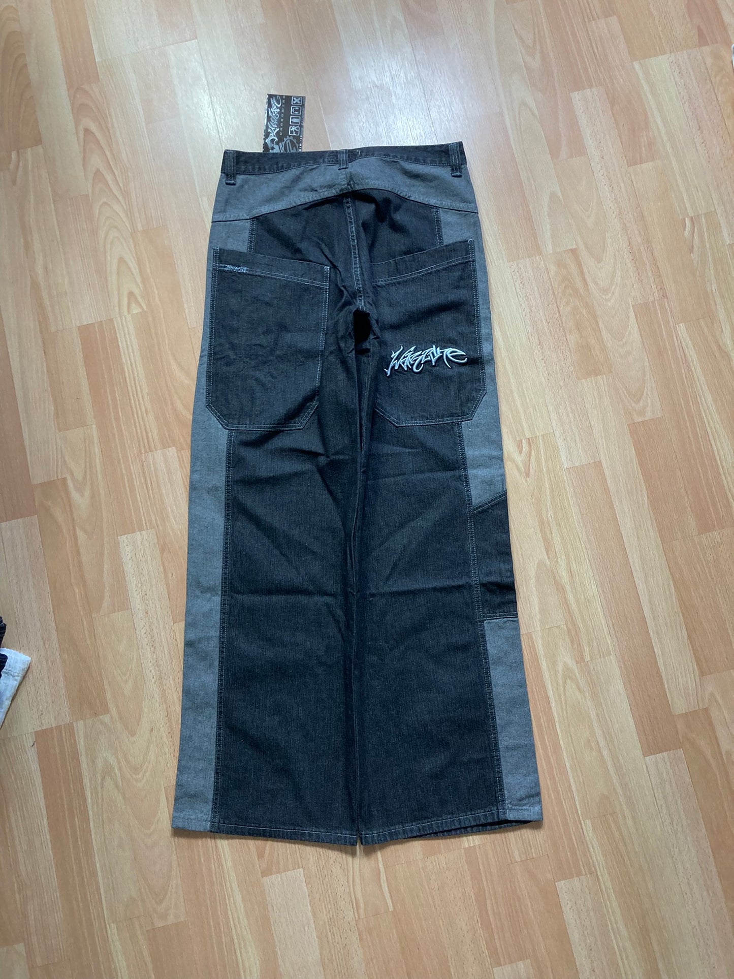 PicoWear baggy hiphop - Size 48 - vintage - ample - brodé - 1990s - 2000s - cybery2k - rare