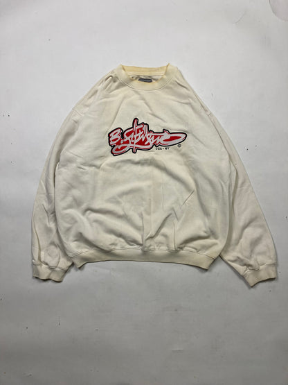 B.Bombs Crewneck Hiphop - Size M - vintage - ample - brodé - 1990s - 2000s - cybery2k - rare