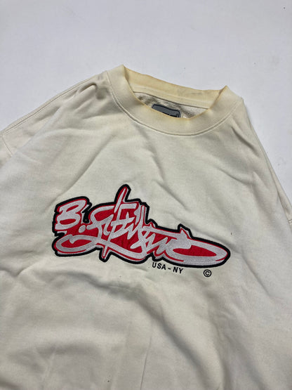 B.Bombs Crewneck Hiphop - Size M - vintage - ample - brodé - 1990s - 2000s - cybery2k - rare