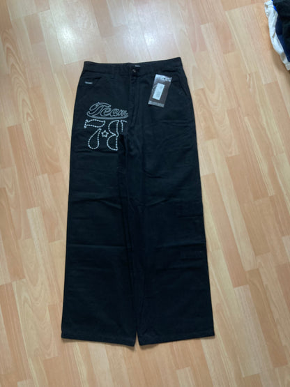 PicoWear baggy hiphop - Size 48 - vintage - ample - brodé - 1990s - 2000s - cybery2k - rare