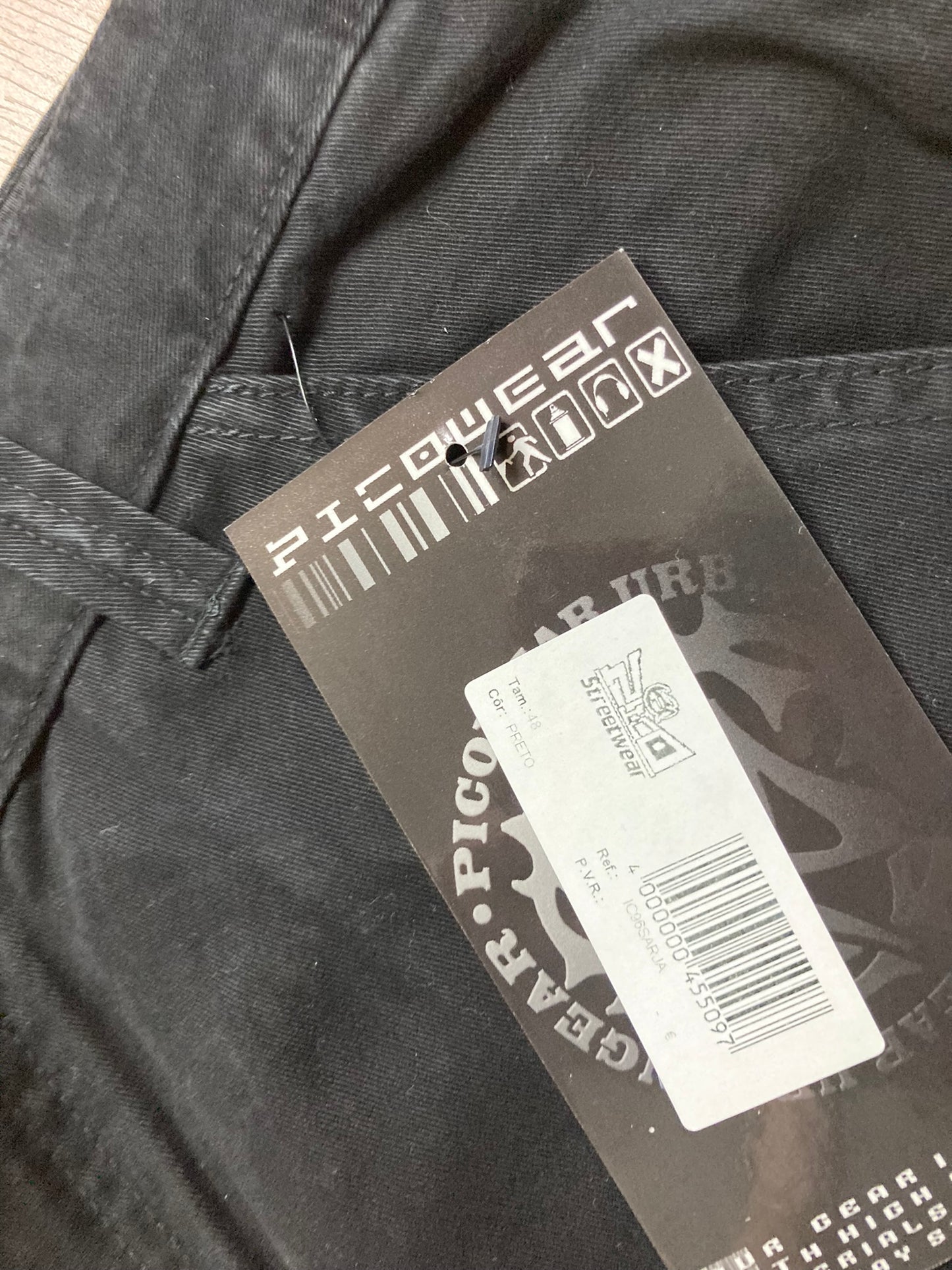 PicoWear baggy hiphop - Size 48 - vintage - ample - brodé - 1990s - 2000s - cybery2k - rare