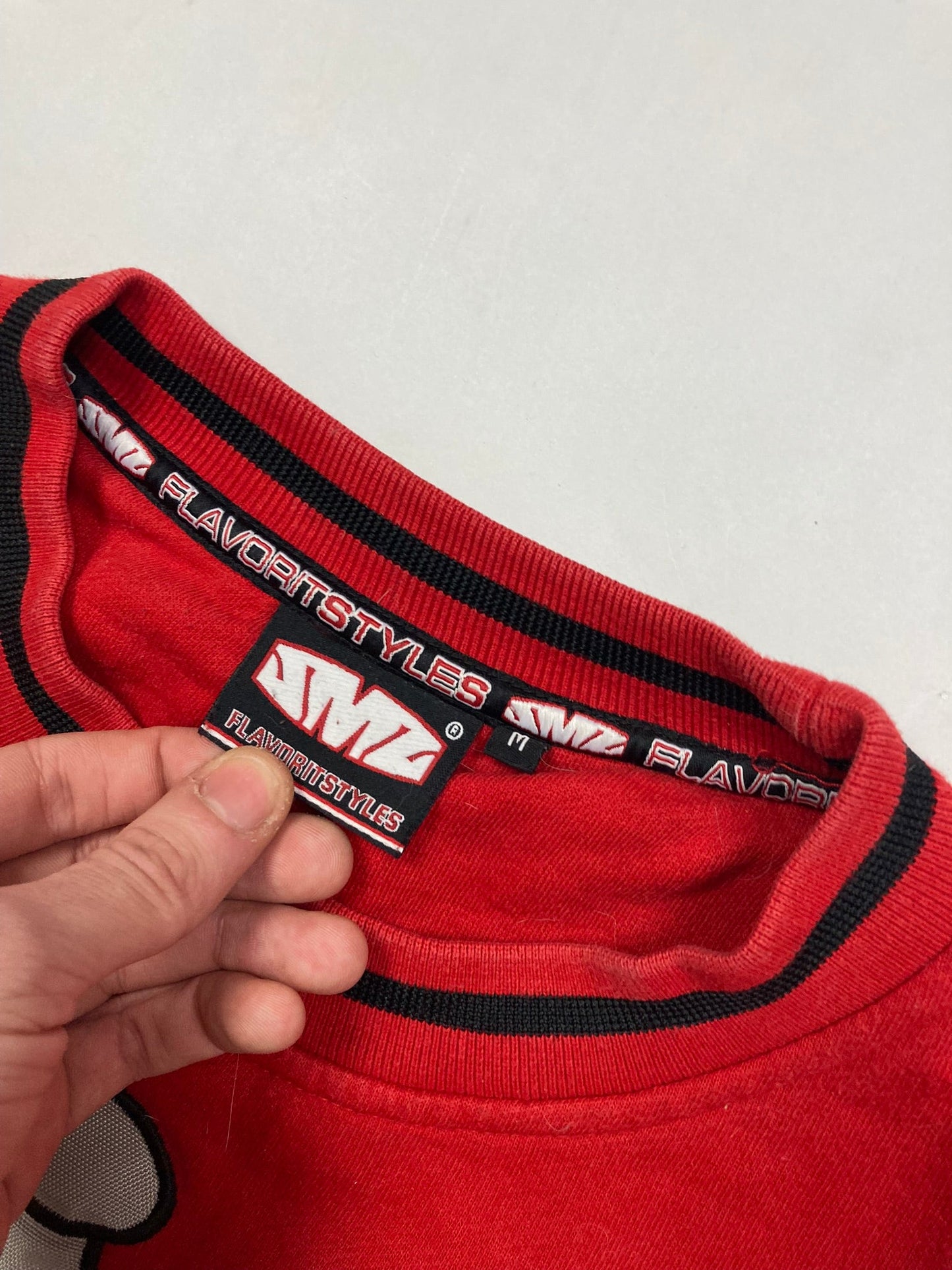 Crewneck SMZ hiphop - Size M - vintage - ample - brodé - 1990s - 2000s - cybery2k - rare